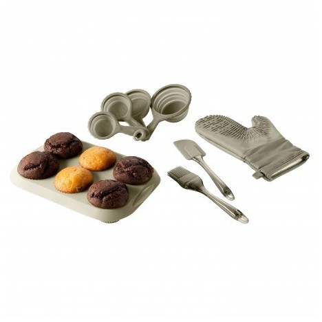 Kit cupcakes 8 piéces silicone (MEN248)