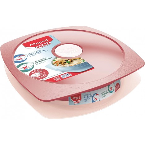 Assiette à déjeuner pour Adulte MAPED 6 Rouge (870202)