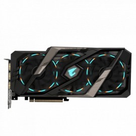Carte graphique Gigabyte AORUS GV-N208TAORUS X-11GC RTX 2080 TI XTREME 11GO Carte graphique Gigabyte AORUS GV-N208TAORUS X-11GC RTX 2080 TI XTREME 11GO