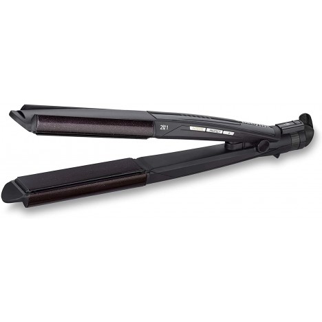 Lisseur 2-en-1 Straight & Curl BABYLISS - Noir (ST330E)