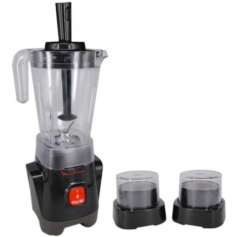 Blender Moulin + Hachoir MOULINEX 400 Watt - Noir(LM2428EG )