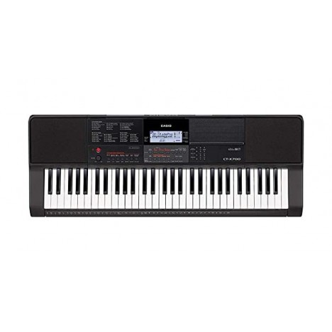 Clavier Electronic Musical + ADPT CASIO - Noir(CT-X700C2)