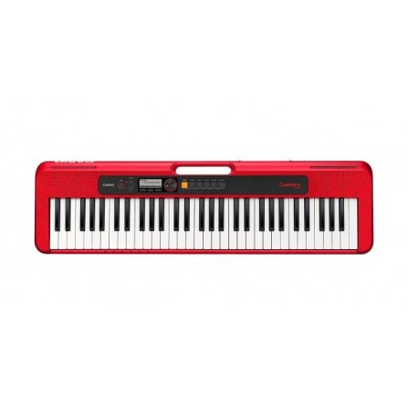 Clavier Electonic Musical + ADPT CASIO - Rouge (CT-S200RDC2)