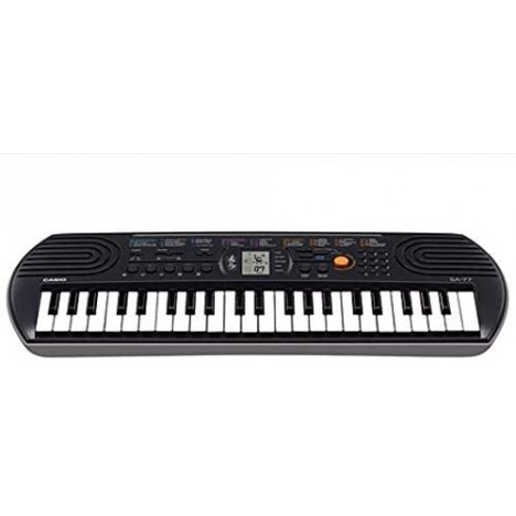 Mini Keyboard Built-in Tones CASIO - Gris(SA-77AH2)