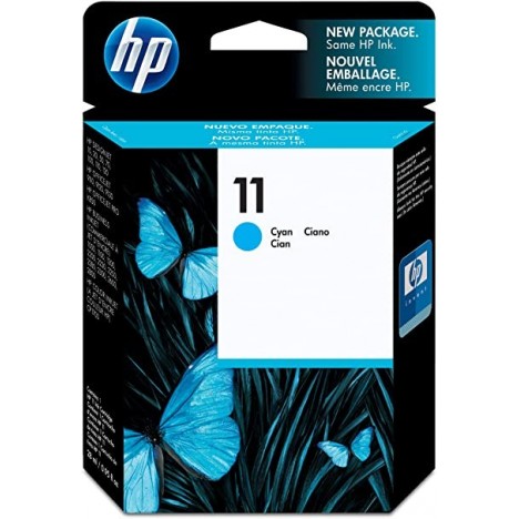 Cartouche jet d'encre HP originale pour HP 11 - Cyan (C4836A)