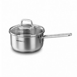Saucepan PERLA w/Lid Korkmaz 16x8 cm / 1,6 L - Inox (A1648)
