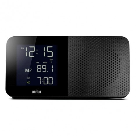 Radio Réveil Numérique BRAUN BNC010BK-RC - Noir (BNC010BK-RC)