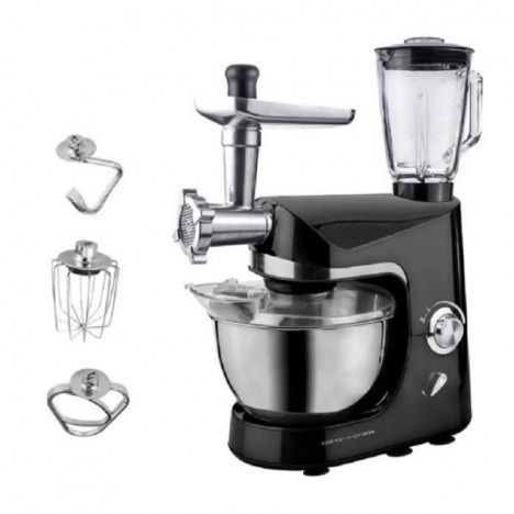 Robot pétrin multifonction TOPMATIC 1800W-5L-Noir (PKM-1800BK) Robot pétrin multifonction TOPMATIC 1800W-5L-Noir (PKM-1800BK)