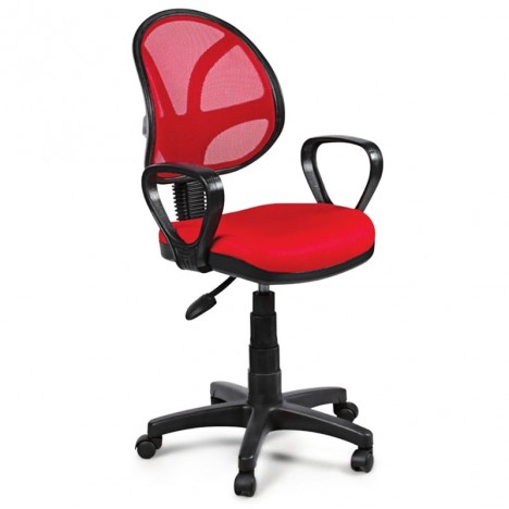 Chaise Piccolo GM - Rouge / Noir