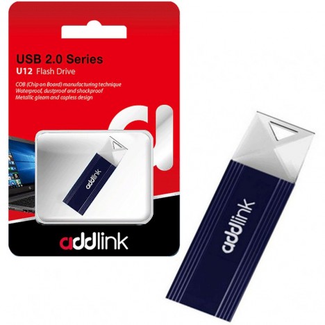 Clé USB ADDLINK U12 16 Go - Bleu (AD16GBU12D2)