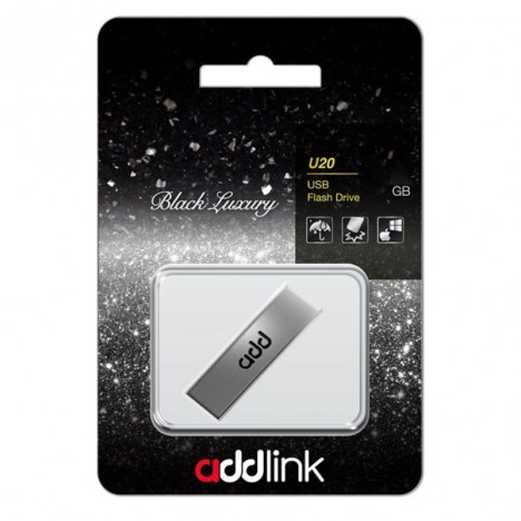 Clé USB ADDLINK U20 64 GO TITANIUM (AD64GBU20T2)