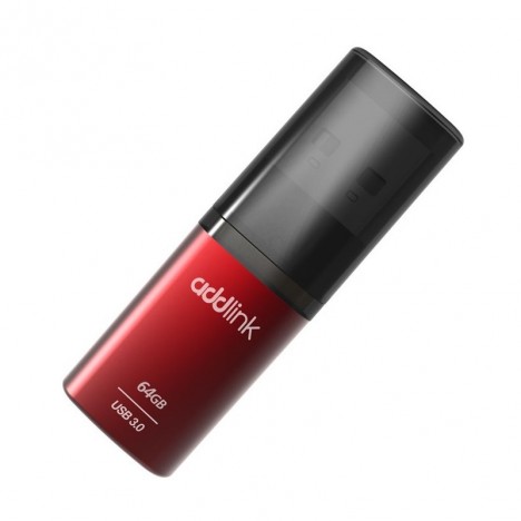 Clé USB ADDLINK U55 USB 3.0 - 64 GO - Rouge (AD64GBU55R3)