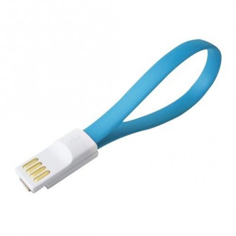 Câble Micro USB ADDLINK C10 22cm - Bleu (AD22MUC10B2)