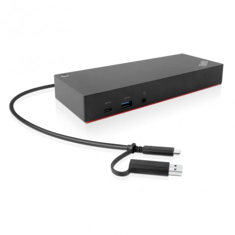 Station d'accueil LENOVO ThinkPad Hybrid USB - Noir (40AF0135EU)