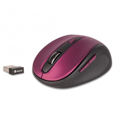 Souris sans-fil NGS Plug and play - Violet (EVOMUTEPURPLE)