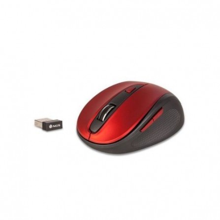 Souris sans-fil NGS Plug and play - Rouge (EVOMUTERED) 2