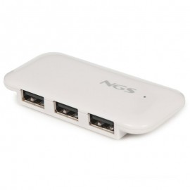 Hub USB NGS 4 Ports - Blanc (IHUB4) Hub USB NGS 4 Ports - Blanc (IHUB4)