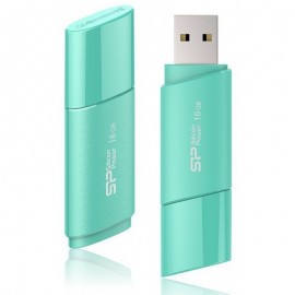 Clé USB Silicon Power Ultima U06 / 16 Go - Turquoise (SP016GBUF2U06V1B)