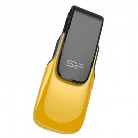 Clé USB Silicon Power Ultima U31 / 16 Go - Jaune (SP016GBUF2U31V1Y)