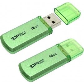 Clé USB Silicon Power Helios 101 / 16 Go - Vert (SP016GBUF2101V1N)