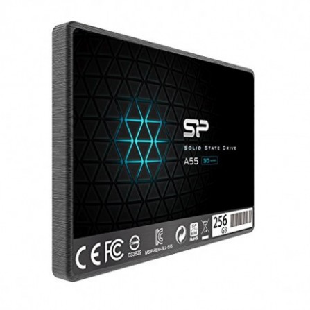 Disque Dur Interne SILICON POWER A55 Prix Tunisie 256Go SSD - 2.5" - (SP256GBSS3A55S25) 2