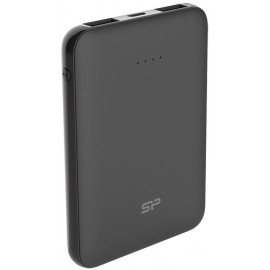 Powerbank SILICON POWER C50 5000mAh Dual USB - Noir (SP5K0MAPBKC50CPK)