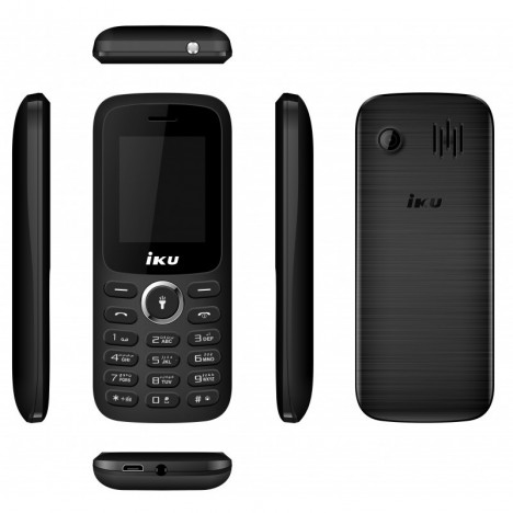 Téléphone Portable Iku S1 / Double SIM - Noir (S1-BK)