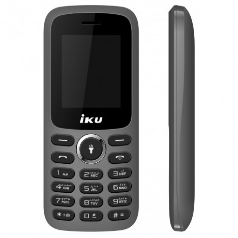 Téléphone Portable Iku S1 / Double SIM - Gris (S1-GR)