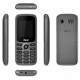 Téléphone Portable Iku S1 / Double SIM - Gris (S1-GR) Téléphone Portable Iku S1 / Double SIM - Gris (S1-GR)
