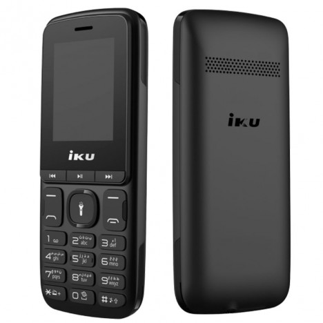 Téléphone Portable IKU F104 Double Sim - Noir ( IKU-F104-BLACK)