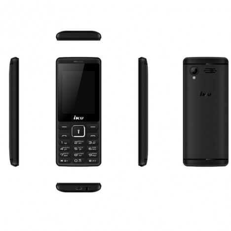 Téléphone Portable IKU F40 Double Sim - Noir (IKU-F40-BLACK)