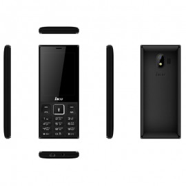 Téléphone Portable IKU F50 Double Sim - Noir (IKU-F50-BLACK)