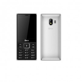 Téléphone Portable IKU F50 Double Sim - Silver (IKU-F50-SILVER) Téléphone Portable IKU F50 Double Sim - Silver (IKU-F50-SILVER)
