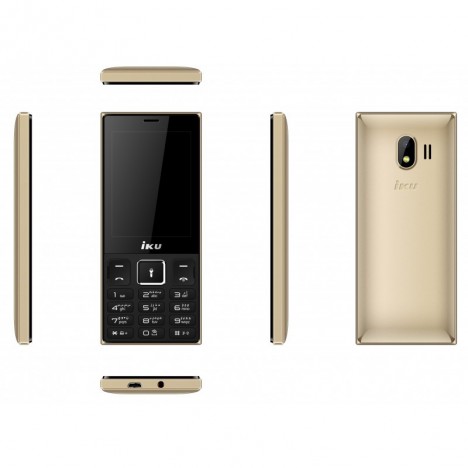 Téléphone Portable IKU F50 Double Sim - Gold (IKU-F50-GOLD)