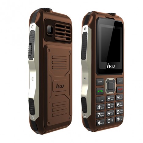 Téléphone Portable IKU S10 Double Sim - Marron (IKU-S10-BROWN)