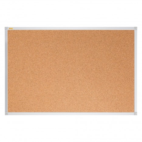 Tableau liège cadre aluminium 60 x 90 cm