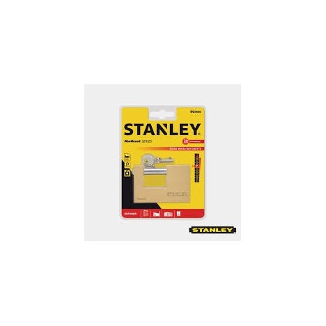 Cadenas a Baionnette - en laiton MASSIF STANLEY- 90 mm Cadenas a Baionnette - en laiton MASSIF STANLEY- 90 mm