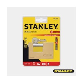 Cadenas a Baionnette - en laiton MASSIF STANLEY- 90 mm Cadenas a Baionnette - en laiton MASSIF STANLEY- 90 mm