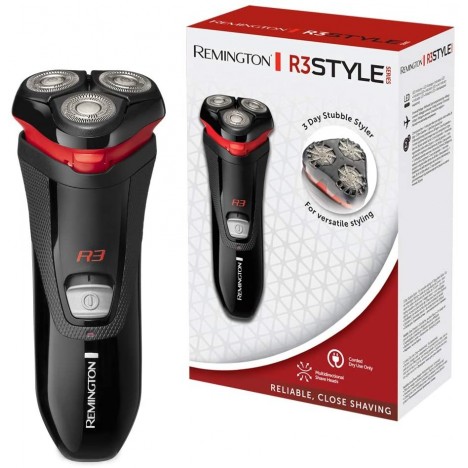 Rasoir Electrique Remington Rotatif R3, Têtes Rasage Multidirectionnelles - StyleSeries ( R3000 )