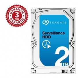 Disque Dur Interne 3.5" Seagate Surveillance HDD 2 To (+Rescue) Disque Dur Interne 3.5" Seagate Surveillance HDD 2 To (+Rescue)