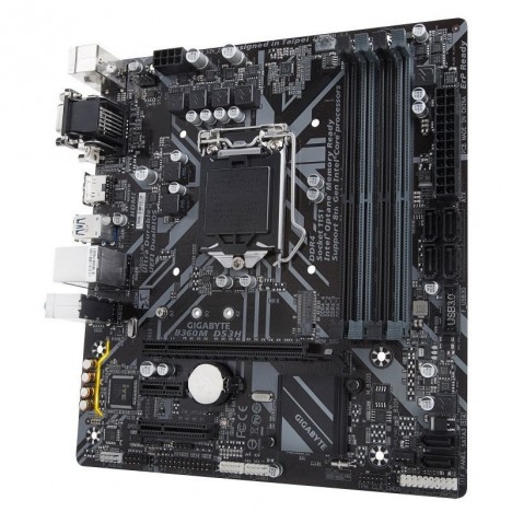 Carte mère Gigabyte B360M DS3H DDR4 MICRO-ATX Carte mère Gigabyte B360M DS3H DDR4 MICRO-ATX