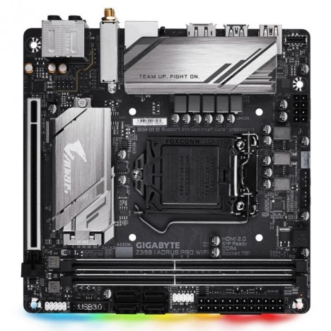Carte mère Gigabyte Z390 I AOURUS PRO WIFI DDR4 ATX