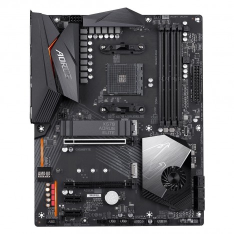 Carte mère Gigabyte AMD AM4 GBT X570 AORUS ELITE Carte mère Gigabyte AMD AM4 GBT X570 AORUS ELITE