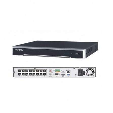 Enregistreur vidéo réseau IP Hikvision 4K 16 canaux - (DS-7616NI-K2/16P) 2
