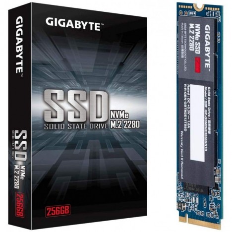 Disque Dur Interne Gigabyte NVMe SSD M.2 / 256 Go