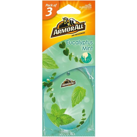 Lot de 3 Carte Air Freshener-Eucalyptus Mint Vert (GAA18527ML1)