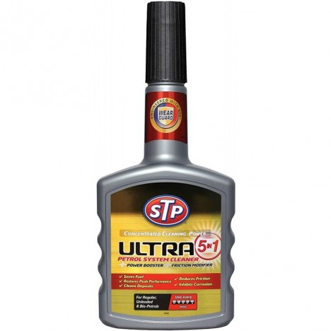 Essence Produit Nettoyant pour Circuit de Carburant Ultra 5-en-1 STP 400ml (GST76400FR)
