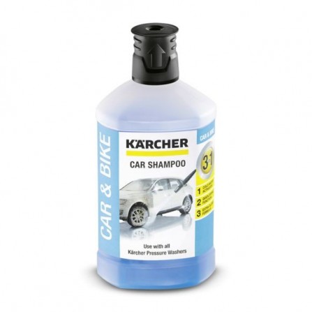 Shampoing auto 3 en 1 - 1L Karcher Pour Véhicules - (4039784712119)