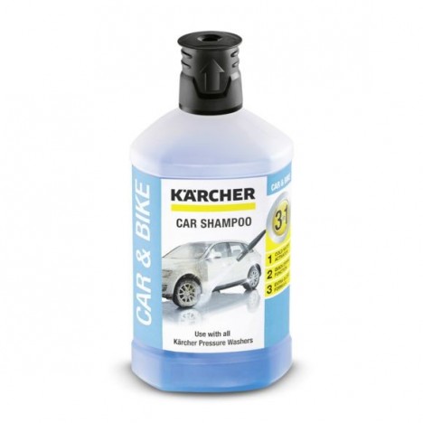 Shampoing auto 3 en 1 - 1L Karcher Pour Véhicules - (4039784712119)