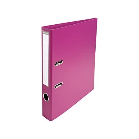 Classeur a Levier EXACOMPTA DELI A4 PVC DOS 50 - Fushia